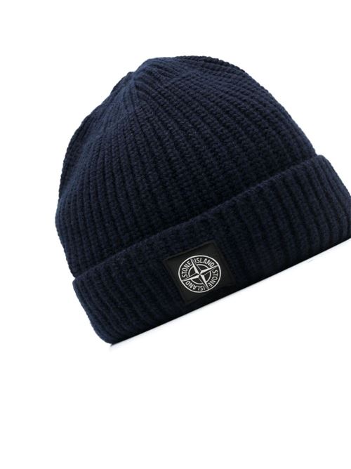 Beanie with logo STONE ISLAND | 8115N10B5A0020